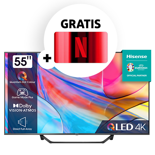 Hisense 55" Smart TV t.w.v. 